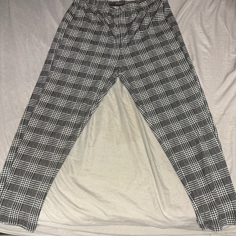 Plaid pants